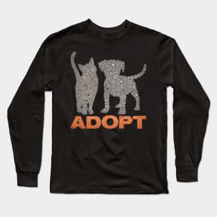 CATS AND DOGS Long Sleeve T-Shirt